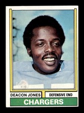 1974 Topps #390 Deacon Jones EX+ X3711089