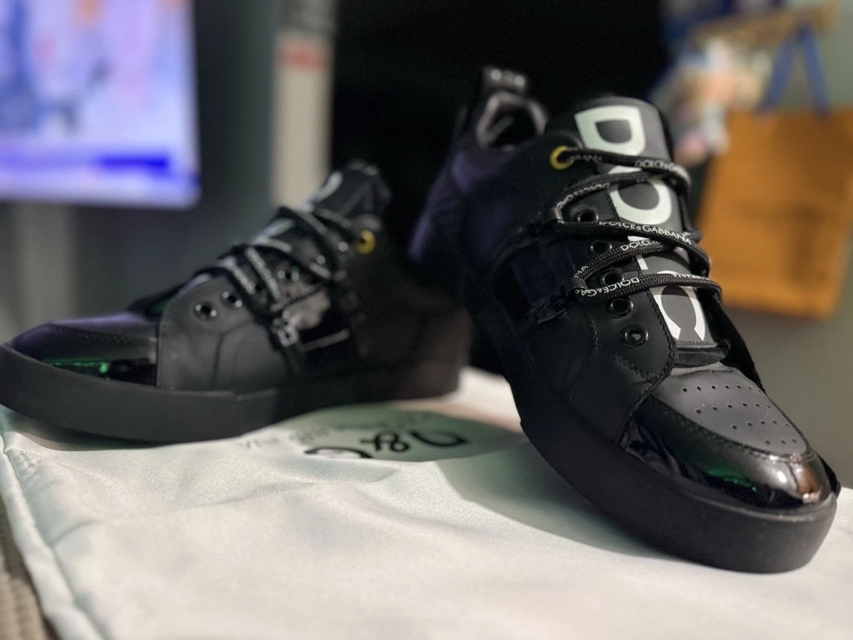 Dolce&Gabbana Black Solid Casual Shoes for Men for sale | eBay