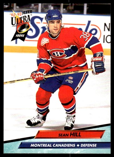 1992 Ultra Sean Hill #328 card