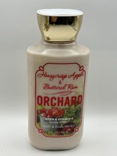 Bath  Body Works 8oz Lotion Honeycrisp Apple  Buttered Rum New Discontinued