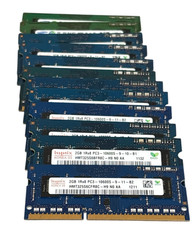 LOT of 12 2GB DDR3 SO-DIMM 204-pin PC3-10600S 1333MHz Laptop Notebook Memory RAM