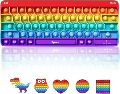 Silikon Fidget Spielzeug Pop Bubble Stressabbau Gesellschaftsspielzeug