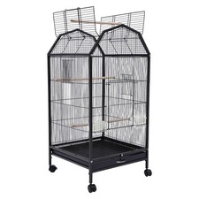 Bird Cage Large Play Top Parrot Finch Cage Macaw Cockatoo Pet Supply with Stand
