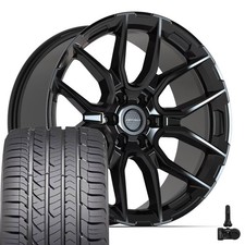 Df18b 22x9 Black Defiant Wheels Goodyear Sport Tires Tpms Set Fits Ram 1500 Df18b 22x9 Black Defiant Wheels Goodyear Sport Tires Tpms Set Fits Ram 1500