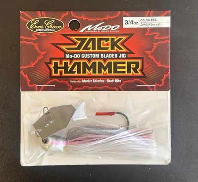 Evergreen MoDo Jack Hammer 34oz Color #54 Cold Shad JDM Chatterbait