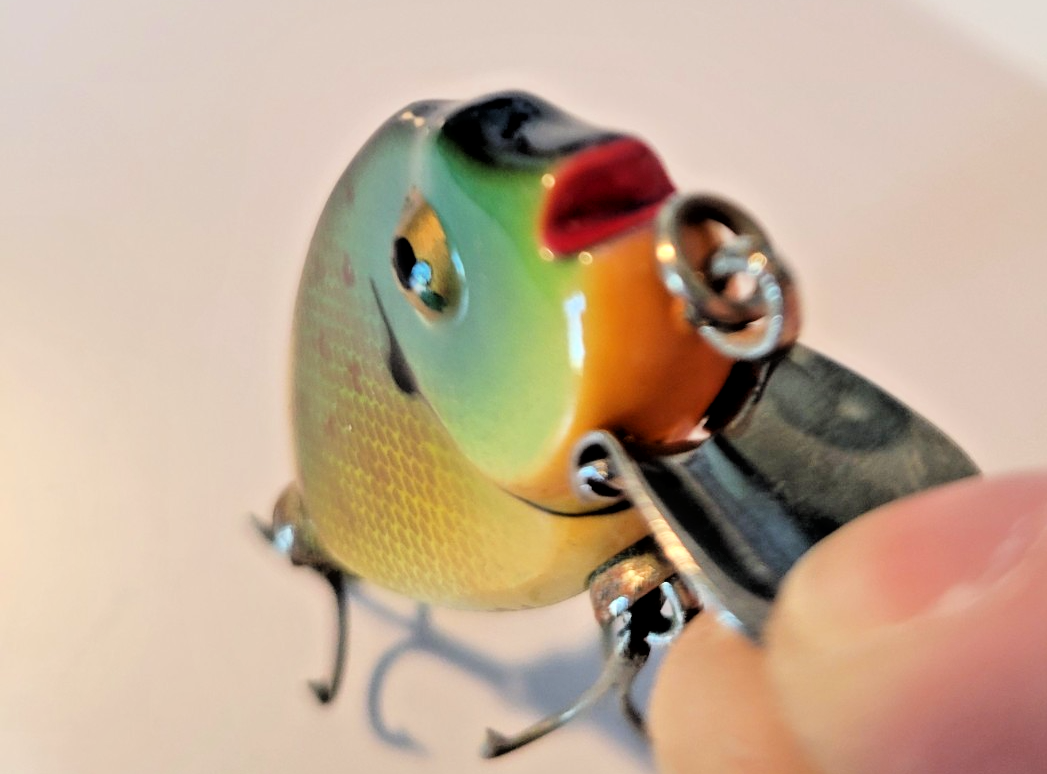 Vintage Heddon Tiny Punkinseed Sunfish Fishing Lure NICE | eBay