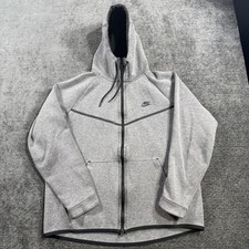 Nike Tech Fleece Windrunner Carbon Heather Black 805144-091 Men  s Size XL Zip Up