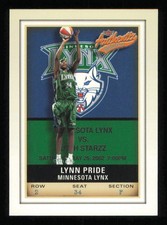 2002 Fleer Authentix WNBA #34 Lynn Pride  Basketball LYNX NM-MT