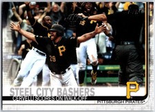 2019 Topps Update #US251 Josh Bell/Starling Marte/Francisco Cervelli