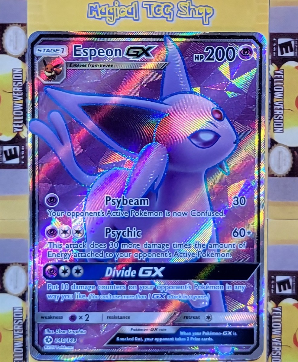 espeon gx pokemon card price Amazon.com: Pokemon - Espeon GX - 140/149