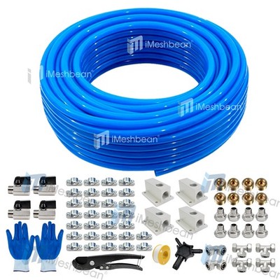 3/4''×200ft Shop Air line kit HDPE-Aluminum-HDPE Piping Compressed Air Line Kit