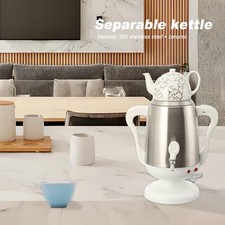 Samowar Imperia mit Teekanne 3,5 L elektrisch Самовар Samovar Tee Chai Edelstahl