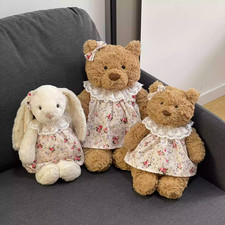 Bartholomew bear clothes outfits - Rose floral dress Large   OUTFIT ONLY   