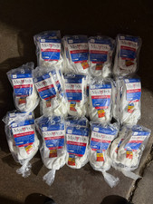 New medipeds socks Men  Women White Made in USA 42 pairs in pack Diabetes RARE