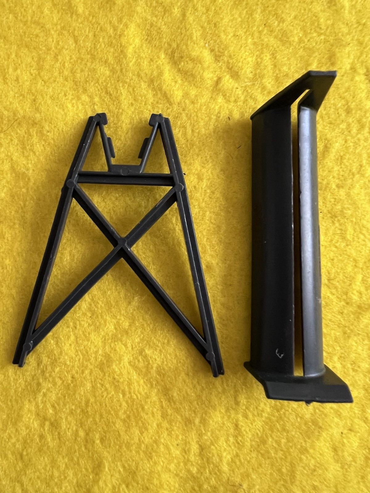 GI Joe Cobra Bunker Rocket Launcher Stand Parts Lot 1985