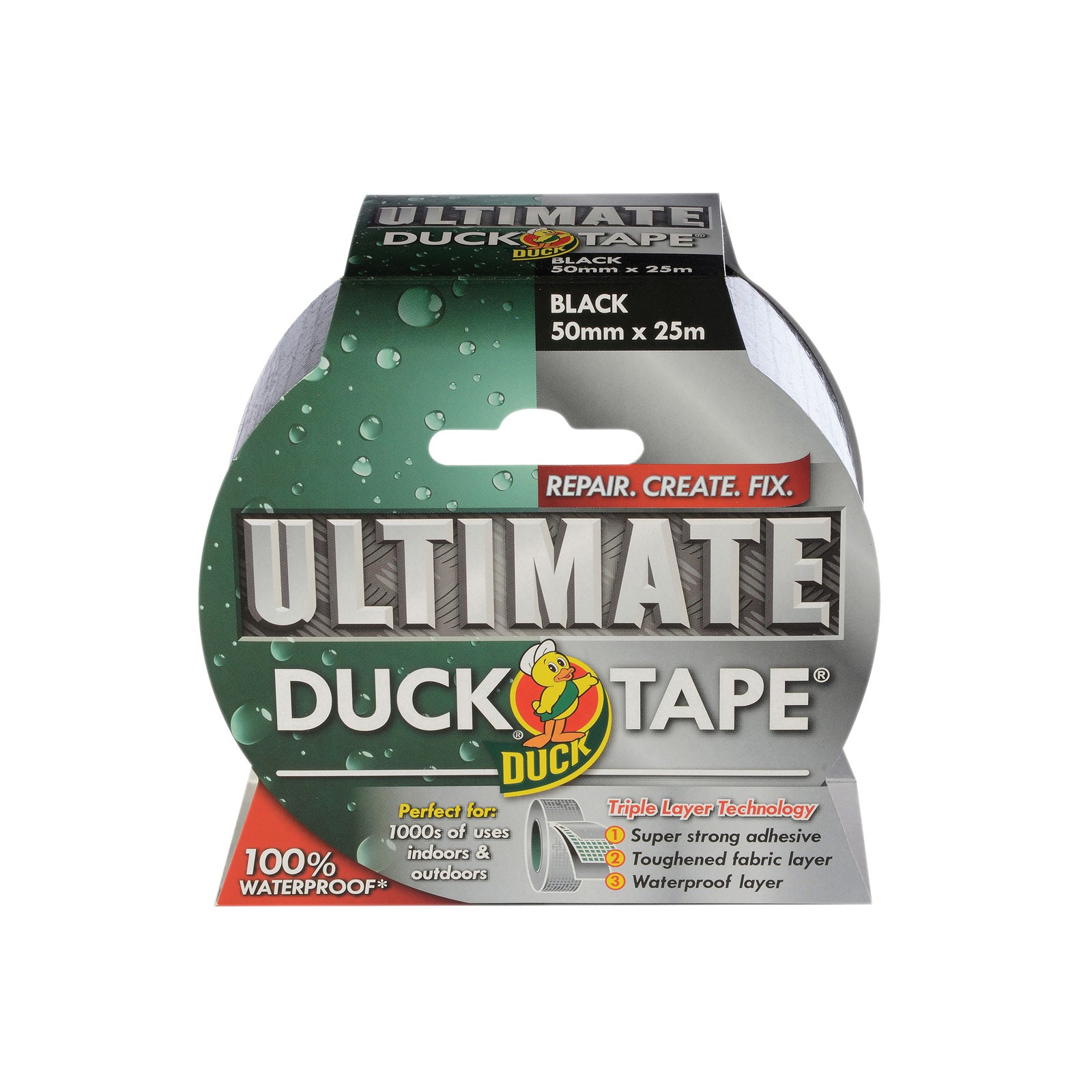 Duck Tape® Ultimate 50mm x 25m Black