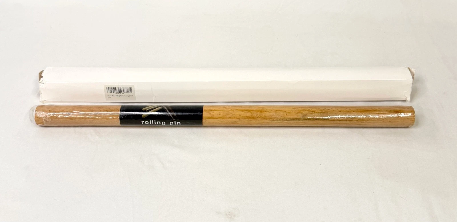 23.7"x1.3" Inch Wooden French Rolling Pin Cookie Dough Roller Pastry Pie Crust