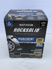 Rust-Oleum 306325 RockSolid Pearlescent Floor Coating Kit Pearl Black New