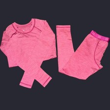 Kids 6/7 All in Motion Pink long sleeve  leggings set
