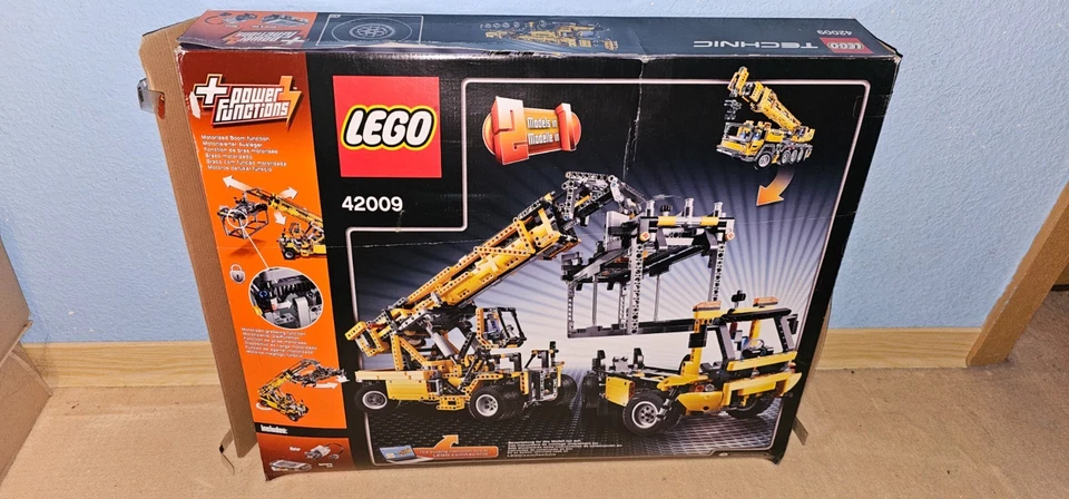 LEGO TECHNIC 42009 MOBILER SCHWERLASTKRAN IN UNGEÖFFNETER BOX - Bild 2 von 4