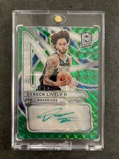 Dereck Lively II 44/50 Auto Panini Spectra Basketball 2023-24 Mavericks