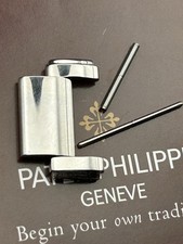 GENUINE PATEK PHILLIP STEEL LINK # 24 ORIGINAL 21 MM (015)