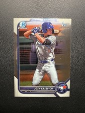 2022 Bowman Draft Josh Kasevich 1st Chrome #BDC-45 Blue Jays