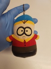 Eric Cartman South Park portachiavi in peluche Vintage H. cm. 12 Senza etichetta