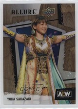 2022 Upper Deck Allure AEW Table Yuka Sakazaki #44 02l5