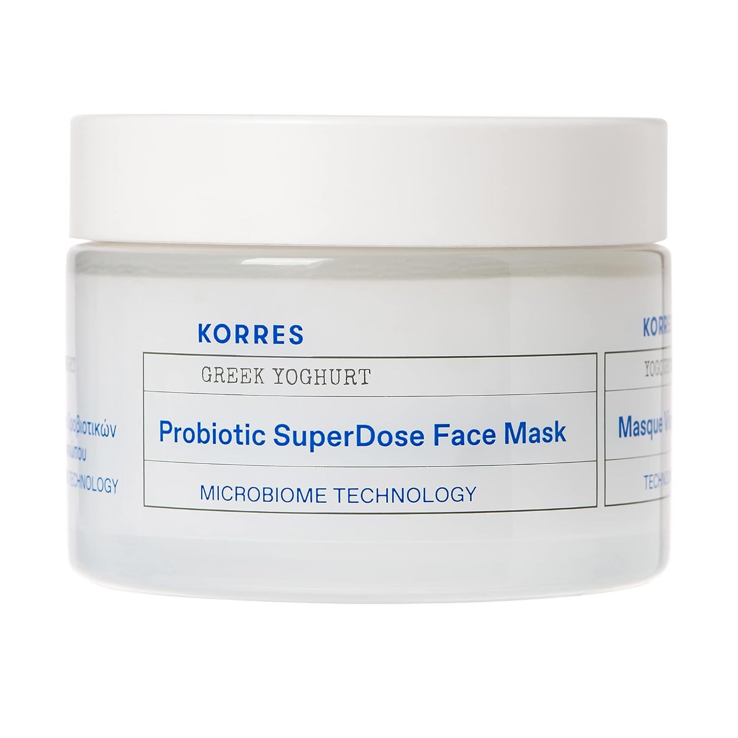 KORRES Greek Yoghurt Probiotic Superdose Nourishing Face Mask 3.38oz / 100ml Hydrating Skincare