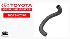 TOYOTA OEM 16572-67070 HOSE, RADIATOR, OUTLET LAND CRUISER 90 4RUNNER
