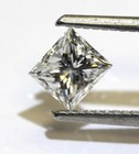 GIA certified loose .76ct I2 E princess cut diamond vintage antique Natural — photo 5
