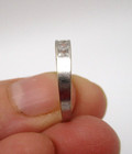 14K White Gold Anniversary Band Ring Size 5 [R191] — photo 6