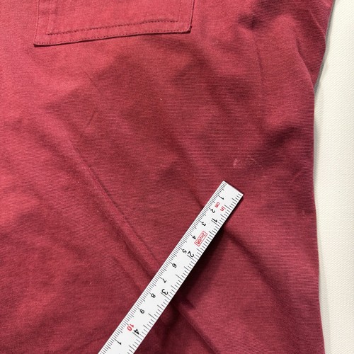 Vintage 80s Sears Shirt Braggin Dragon Polo Short Sleeve Mens L Maroon Red Golf - Picture 5 of 11