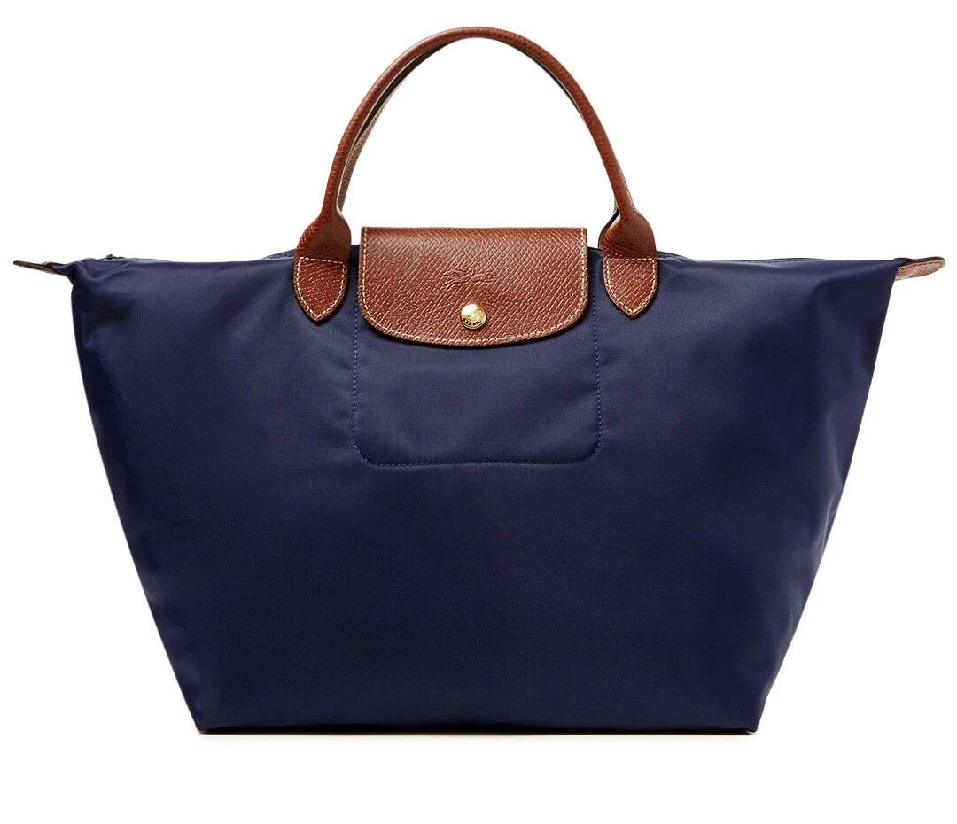 Longchamp Medium Le Pliage Tote Bag - Blue