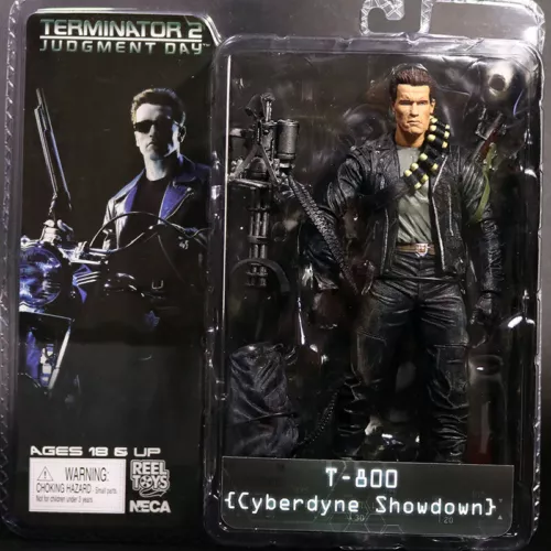 NECA Terminator 2 Judgment Day T-800 Cyberdyne Showdown Arnold 7" Action Figure - Bild 2 von 11