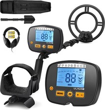 Upgraded Metal Detector for Adults-Professional Higher Accuracy 9 Gold Detector
