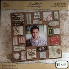 TIM HOLTZ Scrapbook Fragment Frame Artful 108p Victorian Steampunk RETIRED HTF