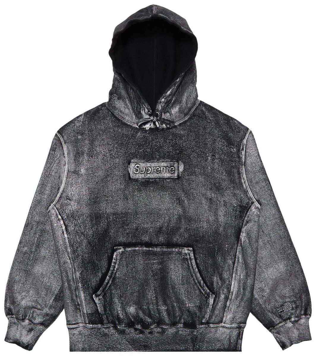 Supreme x MM6 Maison Margiela Foil Box Logo Hooded Supreme x MM6 Maison Margiela Foil Box Logo Hooded