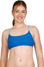 Speedo Women's Swimsuit Bikini Top Strappy Bright Cobalt Size L
