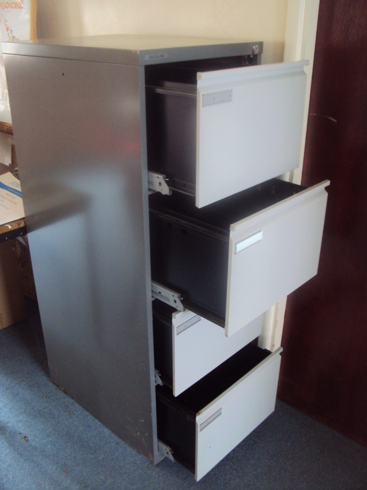 Filing 4 drawer metal good condition eBay
