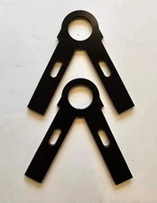 Conduit or Pipe Shooting Stand Brackets (Hooks and Targets Not Included)