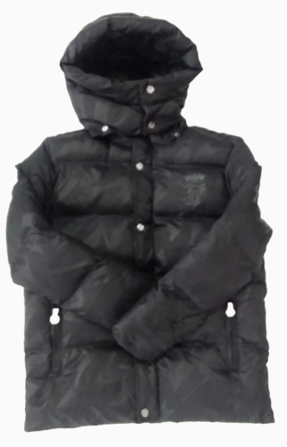 Messi X SikSilk Junior Puffer Jacket & Detachable Hood Black/Grey  - 13-14 Years - Afbeelding 1 van 1