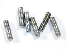 6 each Triumph rocker box studs 70-2980 63 to 70 unit twins 31-0222 stud set
