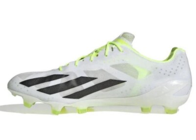 Size 6 Adidas X CRAZYFAST+ FG Cloud White Core Black Lemon GY7377 Soccer Cleats