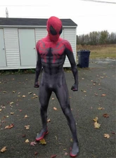 Superior Spider-Man Costume Jumpsuit Halloween Cosplay Spiderman Zentai Adult