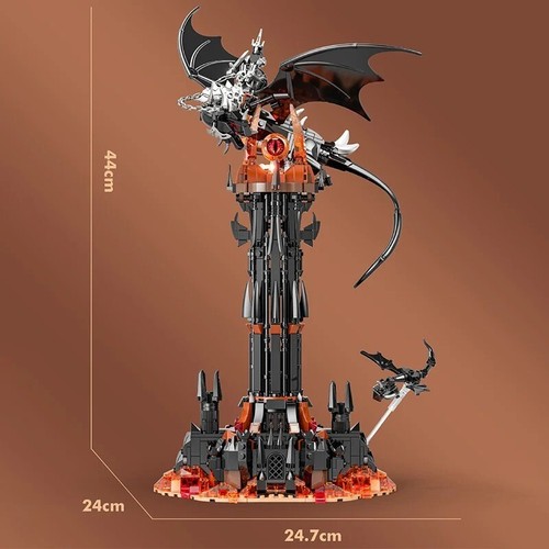 Barad-dûr Dark Tower 997 Piece Building Brick Set - Picture 2 of 4