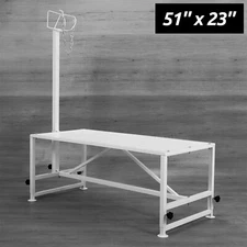 51"x24" Goat Milk Livestock Stand Husbandry Trimming Adjustable Height 19"-33"