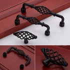 Birdcage DIY Hardware Closet Knobs Door Drawer Pearl Cabinet Pull Handles