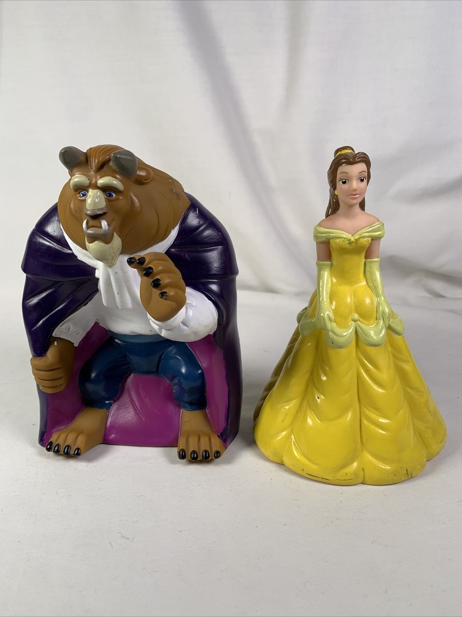 Beauty and the Beast VINTAGE Hand Puppets Pizza Hut 1992 Beast